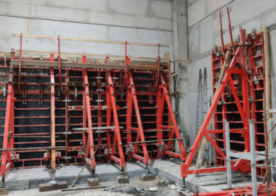 Opere murarie costruzione capannone ad uso industriale